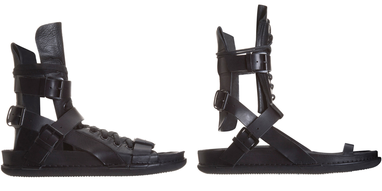 Gladiator Sandals; A trend best left to the ladies?