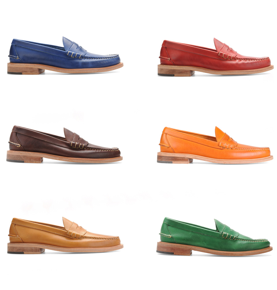 summer penny loafers