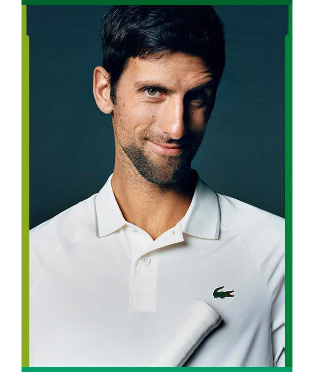 Lacoste x Novak Djokovic Wimbledon 2019