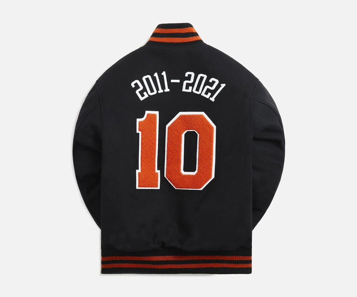 Kith + Golden Bear Drop Exclusive New York Knicks Varisty Jacket