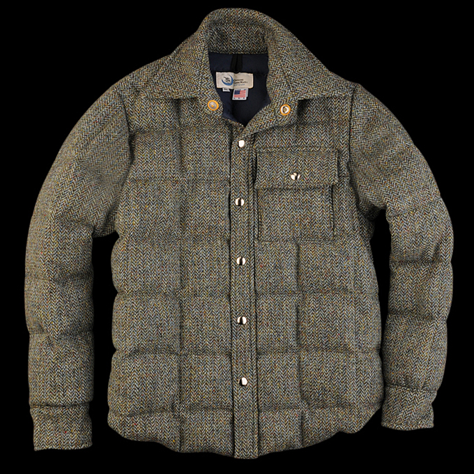 Crescent_Down_Works_Down_Shirt_in_Green_and_Blue_Herringbone_0