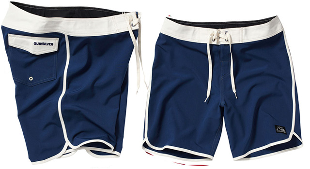 Enjoy The Original; Quicksilver OG Scallop Boardshorts