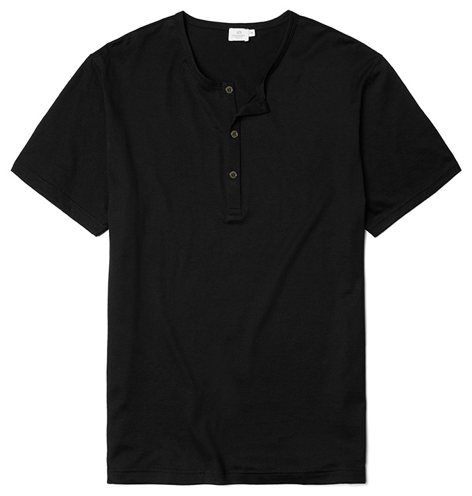 The Sunspel Henley T-Shirt